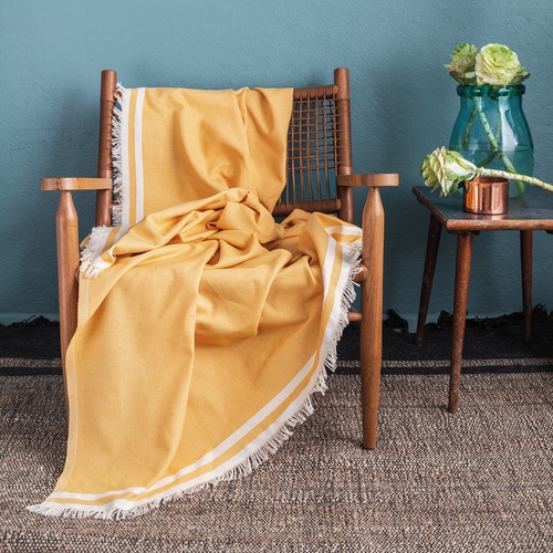 Плед Issimo , Турция, цвет Желтый