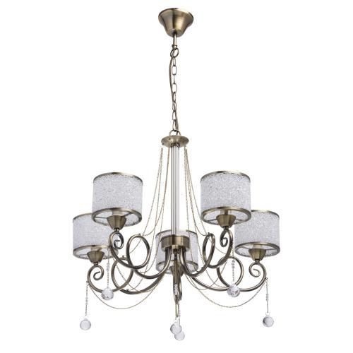 Люстра Моника (металл, хрусталь, акрил) MW Light, Германия