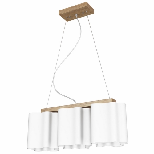 Люстра подвесная Lightstar "Nubi legno", Италия