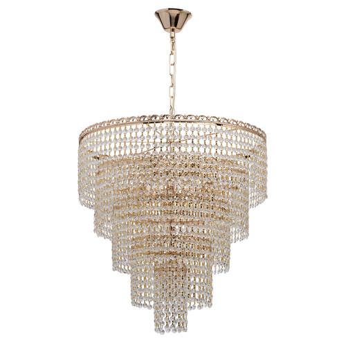 Люстра Изабелла (металл, хрусталь) MW Light, Германия
