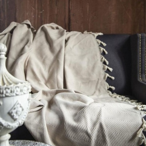 Плед Issimo , Турция, цвет Бежевый